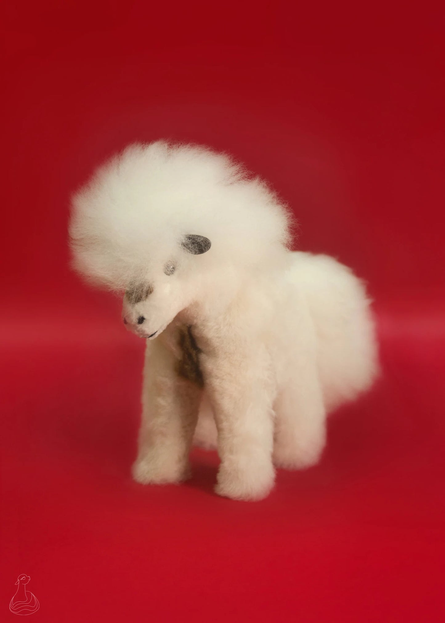 CAVALLO IN PELLICCIA DI ALPACA