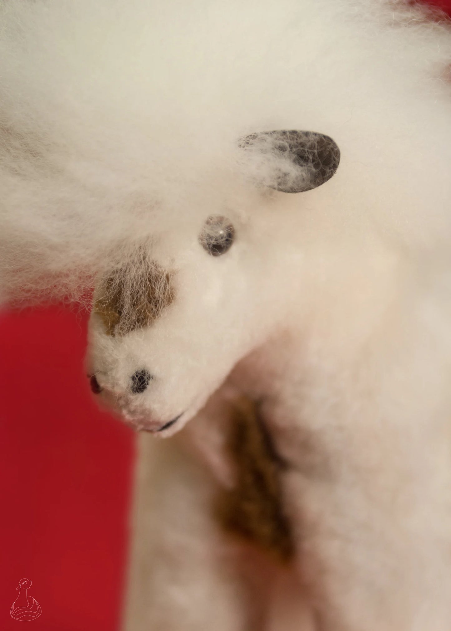 CAVALLO IN PELLICCIA DI ALPACA